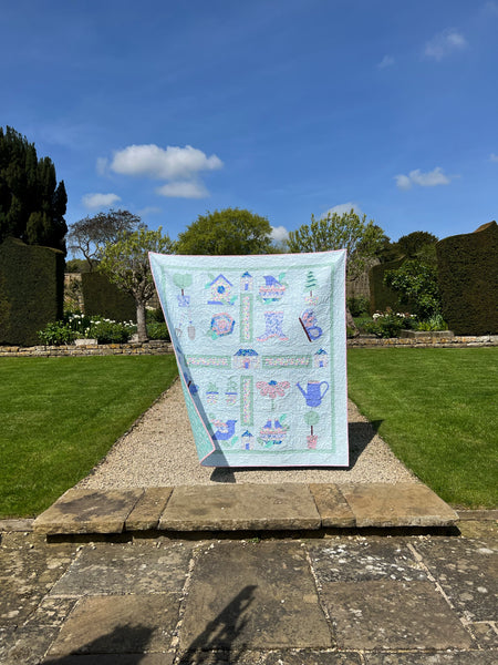 Summer of Sewing - Introducing the 'English Country Garden' Quilt