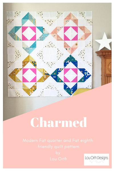 Charmed - a modern delicate quilt pattern design