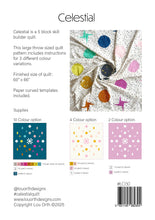 Load image into Gallery viewer, Celestial Quilt pattern - PDF