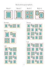 Load image into Gallery viewer, Gallery Wall Quilt pattern - PDF