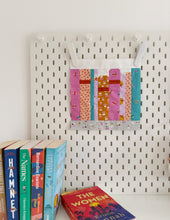 Load image into Gallery viewer, On the Shelf quilt block - From the Book Block collection
