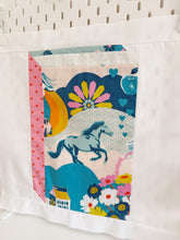Load image into Gallery viewer, Currently Reading quilt block - From the Book Block collection