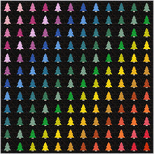 Load image into Gallery viewer, Pinery - an FPP tree quilt block