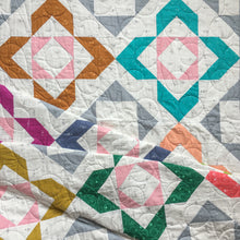 Load image into Gallery viewer, Charmed quilt pattern. Modern HST design
