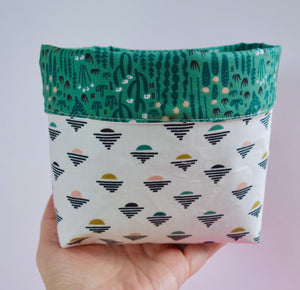 Small fabric basket - PDF pattern