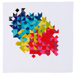 Lou Orth Fraction quilt pattern