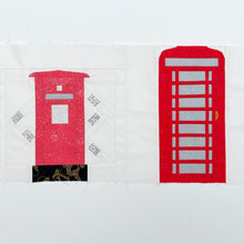 Load image into Gallery viewer, Conversation starter - British Sew a Row blocks