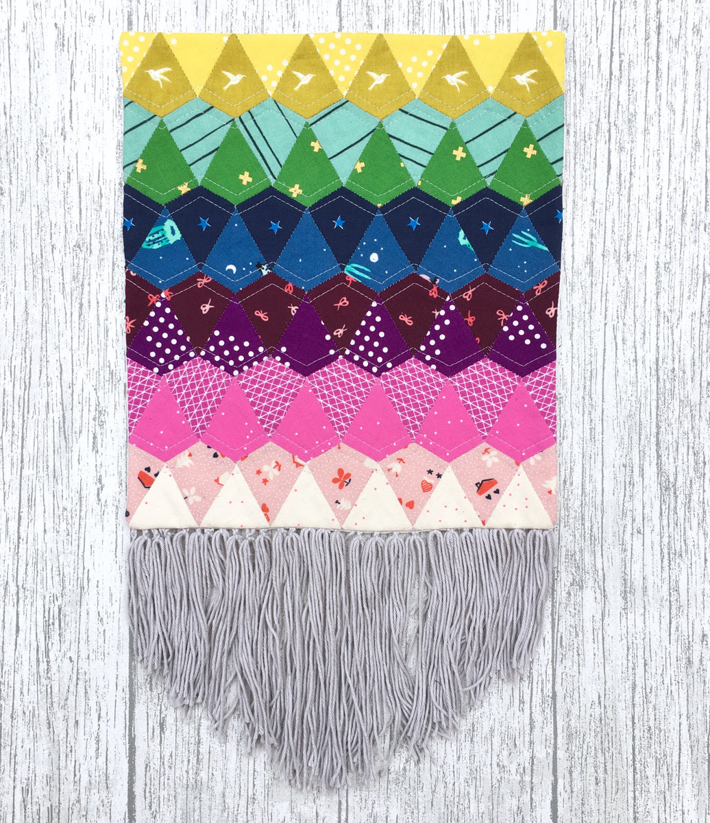 Paper Kites PDF pattern Lou Orth Designs Modern quilt patterns