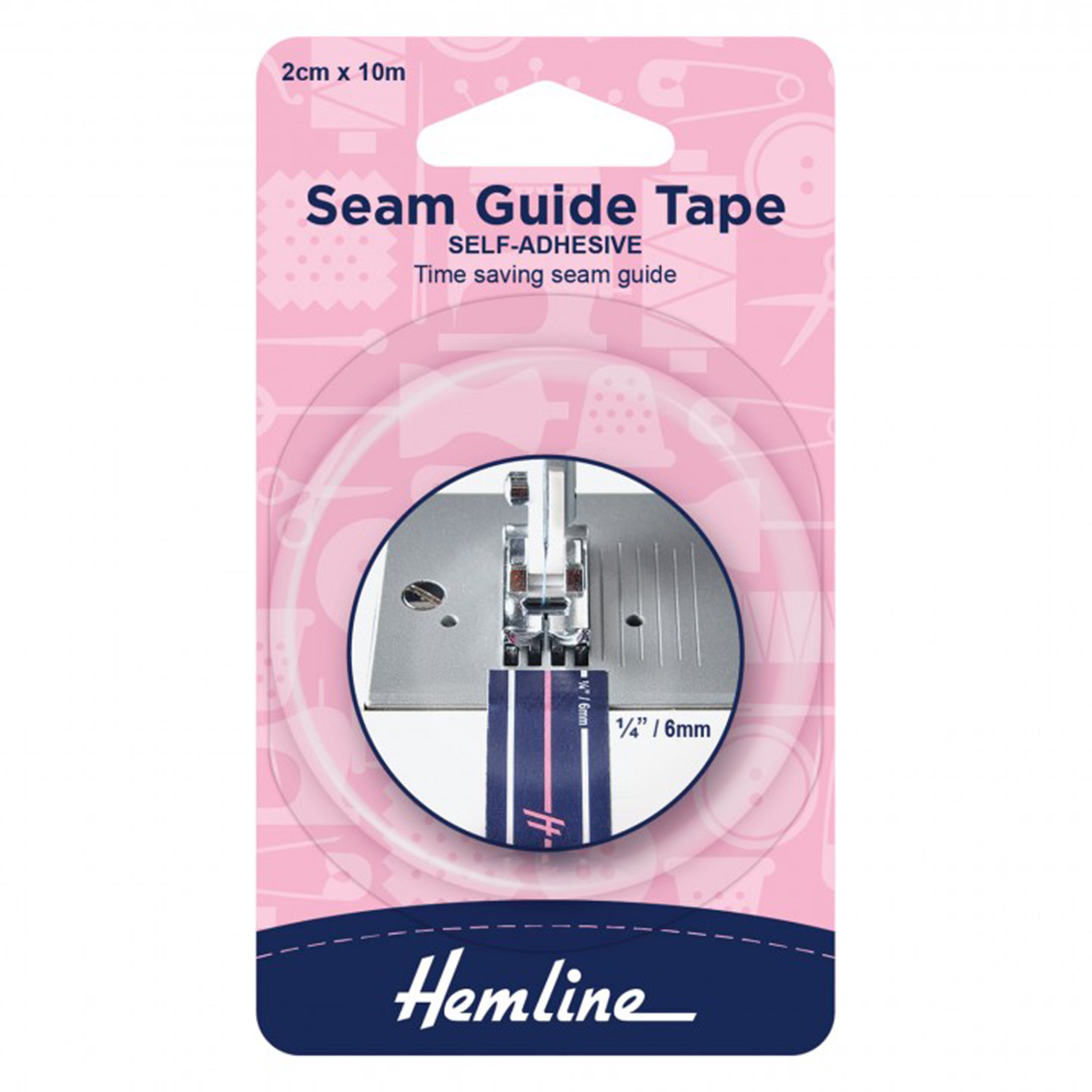 Seam Guide Tape by Hemline – Lou Orth Designs - Modern quilt patterns